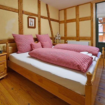 Bollberg Naturhof-Papiermuehle 2 Bett-Zimmer Rosenrot מראה חיצוני תמונה