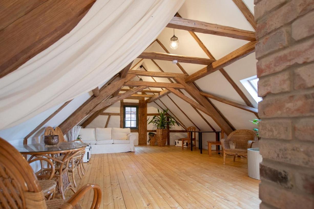 Bollberg Naturhof-Papiermuehle 2 Bett-Zimmer Rosenrot מראה חיצוני תמונה